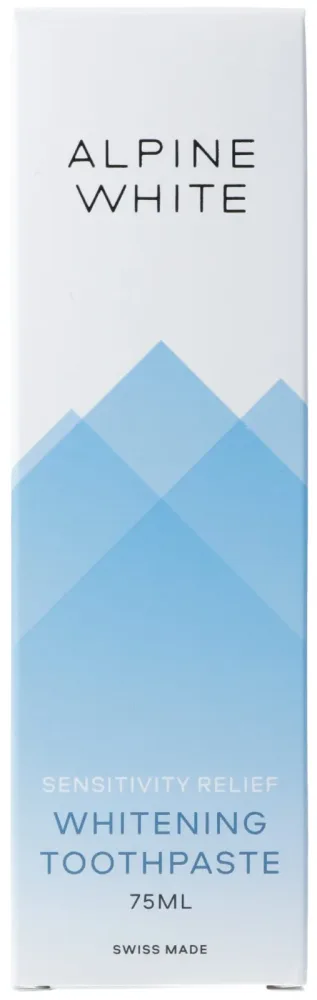 Alpine White - Whitening Toothpaste Sensitivity Relief, 75 ml