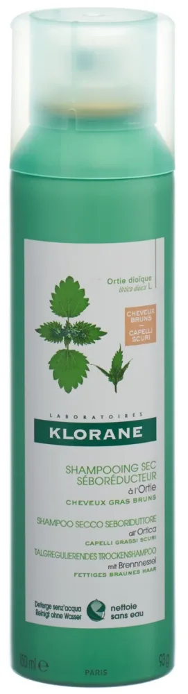 KLORANE Trockenshampoo Brennnessel getönt (150ml)
