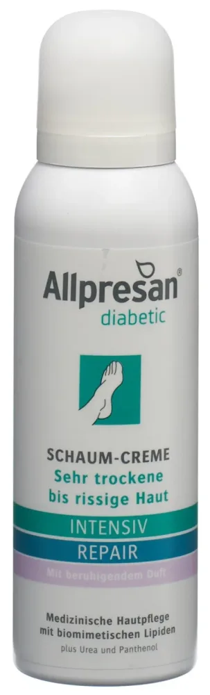 Allpresan diabetic Schaum-Creme Intensiv Repair mit Duft (125ml)