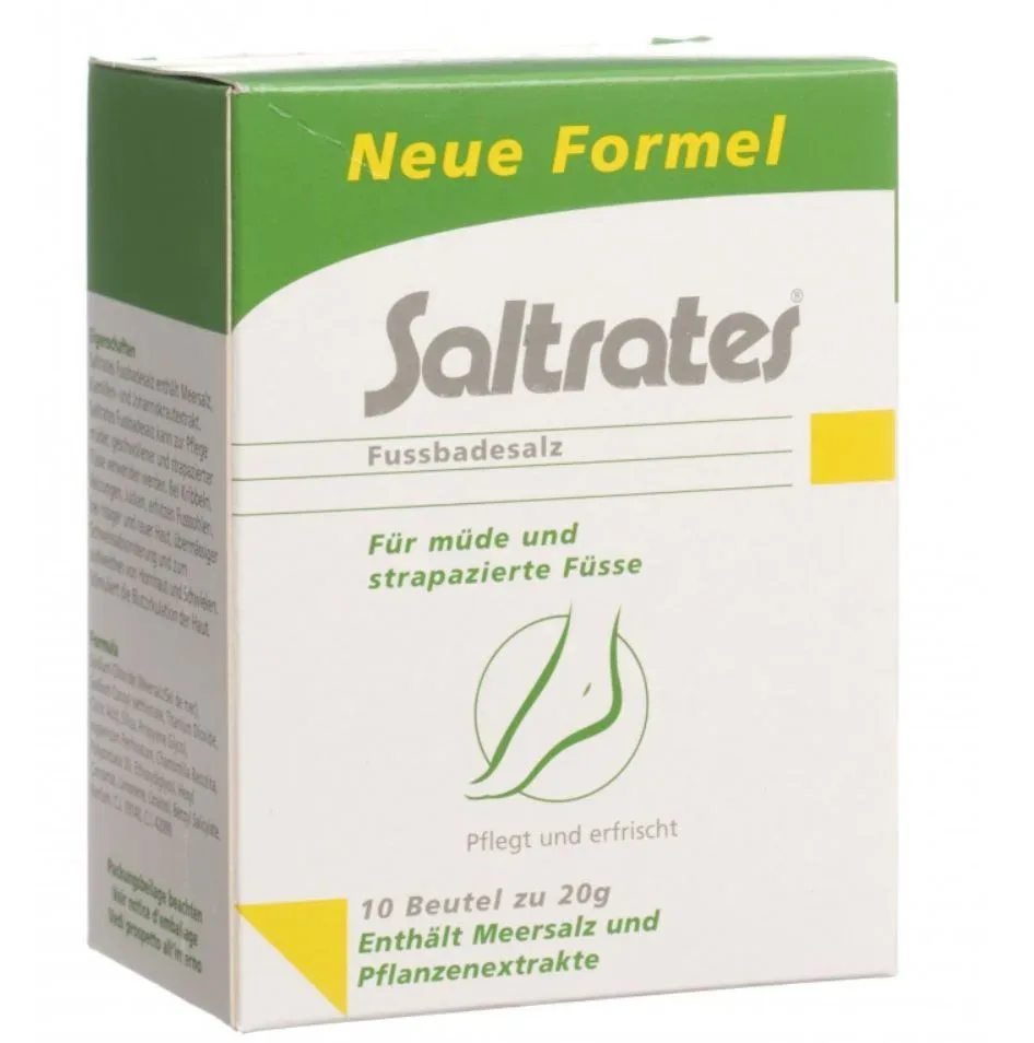 Saltrates Fussbadesalz 10 Beutel (20g)