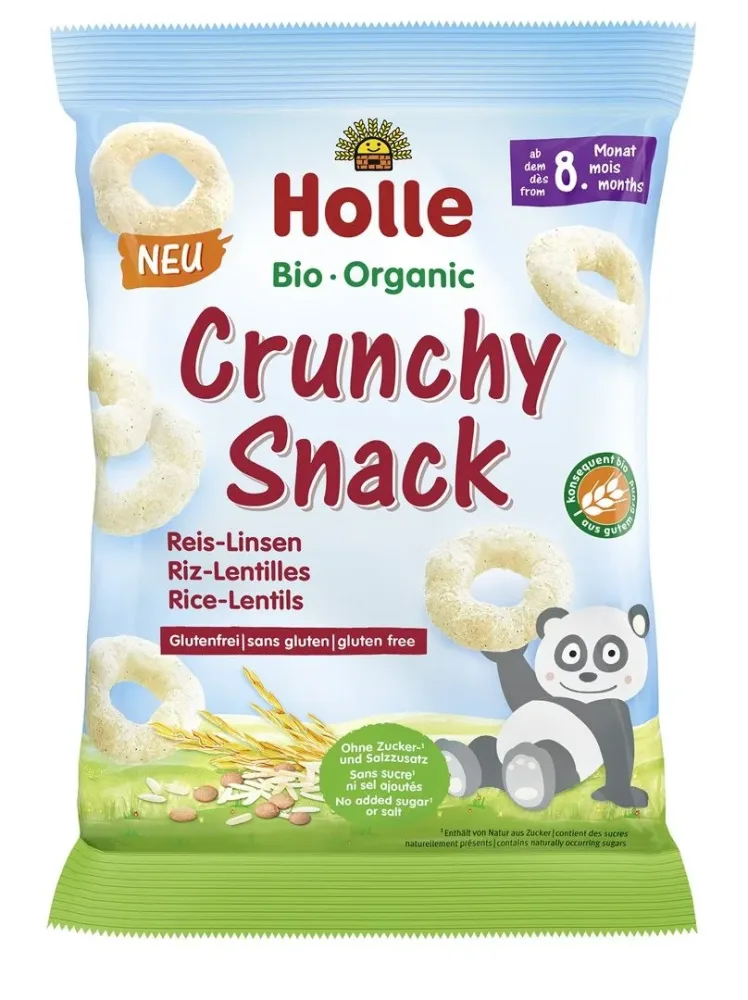 Holle Bio-Crunchy Snack Reis-Linsen (25g)