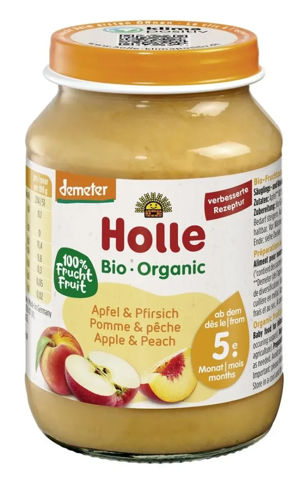 Holle Apfel & Pfirsich (190g)