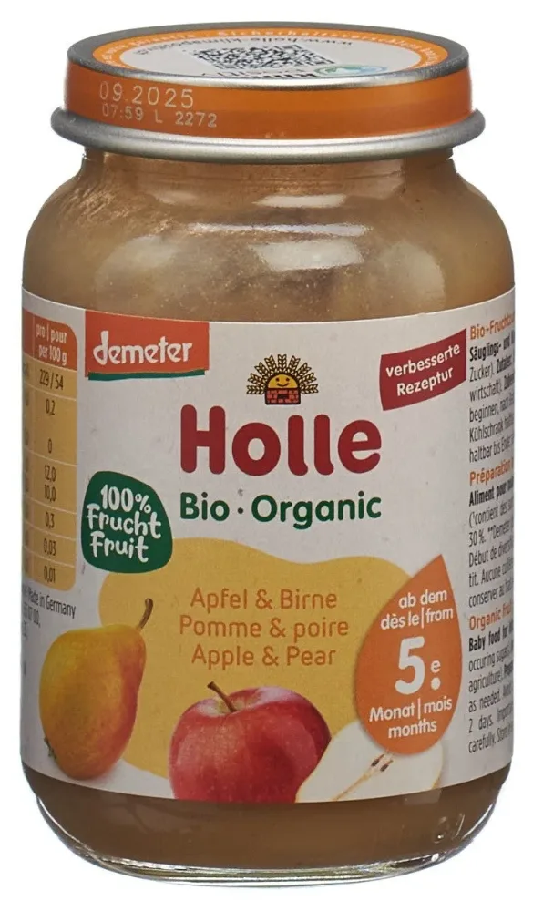 Holle Apfel & Birne (190g)