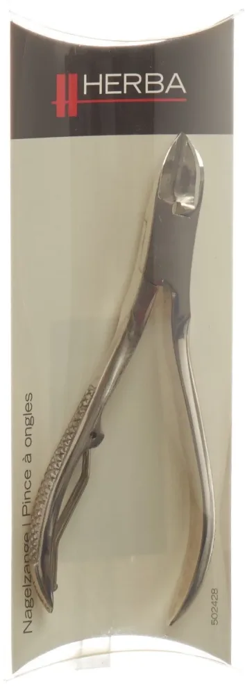 Herba Nagelzange, vernickelt, 12 cm