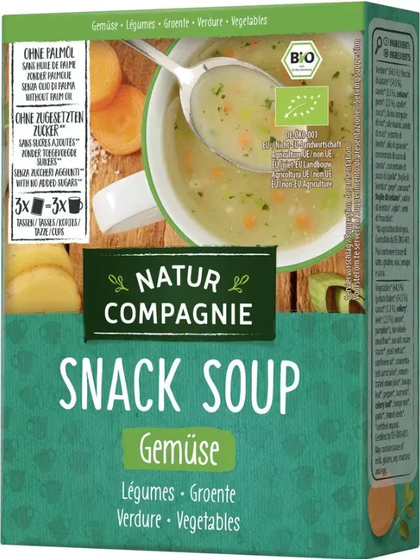 NATUR COMPAGNIE Snack Soup Gemüse (54g)