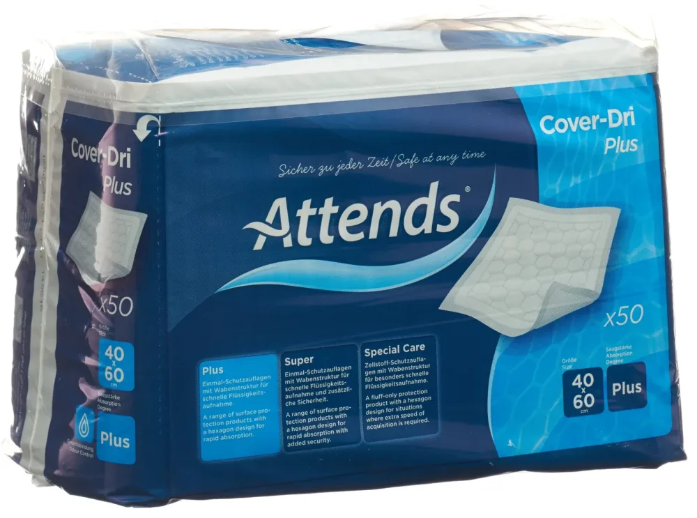 Attends COVER DRI Unterlage Plus 40x60cm (50 Stk)