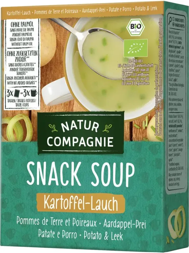 NATUR COMPAGNIE Snack Soup Kartoffel-Lauch (60g)
