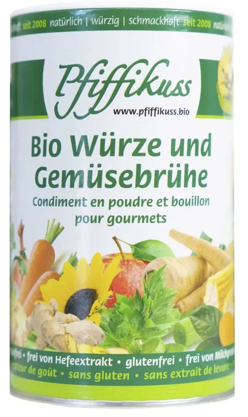 Pfiffikuss Bio Würze und Gemüsebrühe (250g)
