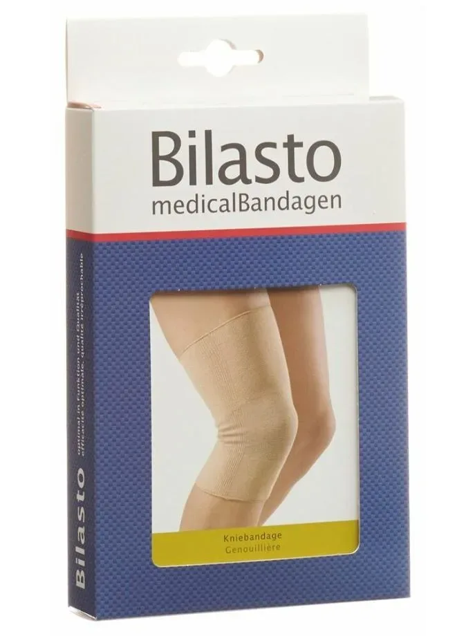 Bilasto Kniebandage beige L (1 Stk)