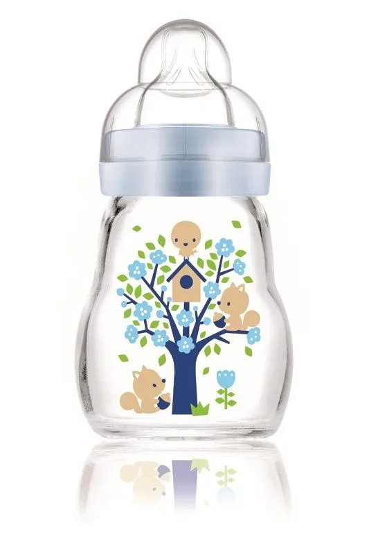 Mam - Fläschchen,  Glasflasche, 0 m, Multicolor