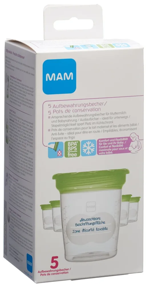 MAM Aufbewahrungsbecher (5 Stk)