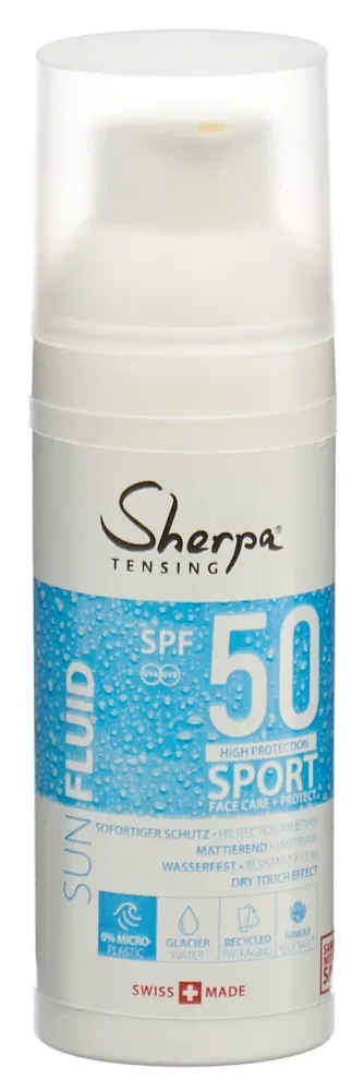 Sherpa Tensing Sonnen Fluid SPF 50 Sport
