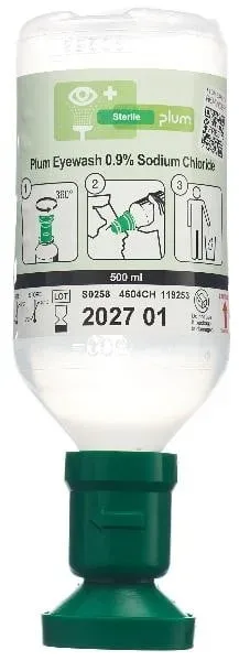 plum Augenspülung NaCI 0.9% (500ml)