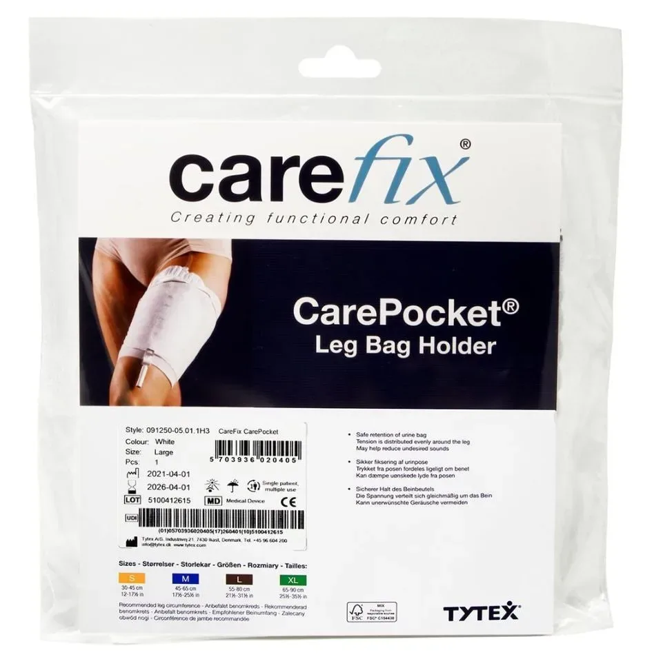 Carefix Beinbeutelfixierung, 55-80cm, Grösse L (1 Stk)