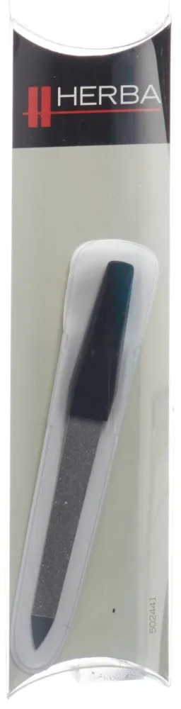 Herba Saphir-Nagelfeile im Etui, 9.5 cm