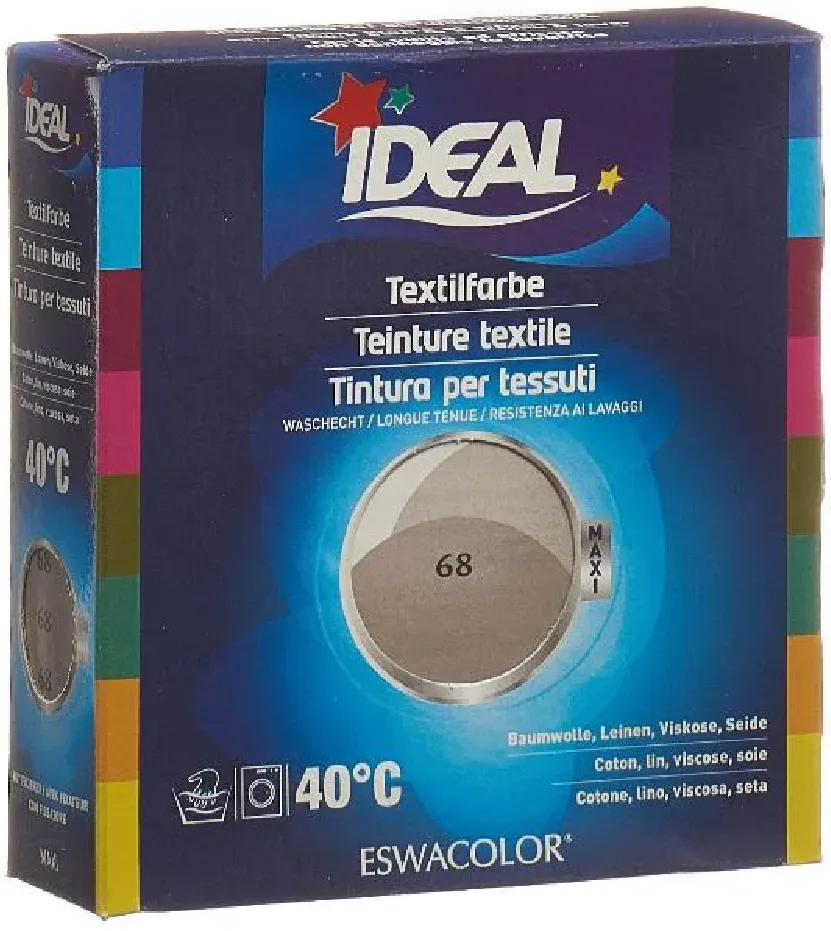 IDEAL MAXI Baumwolle Color No68 taupe (1 Stk)