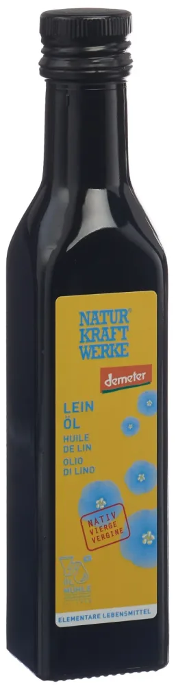 NATURKRAFTWERKE Leinöl nativ Demeter (500ml)
