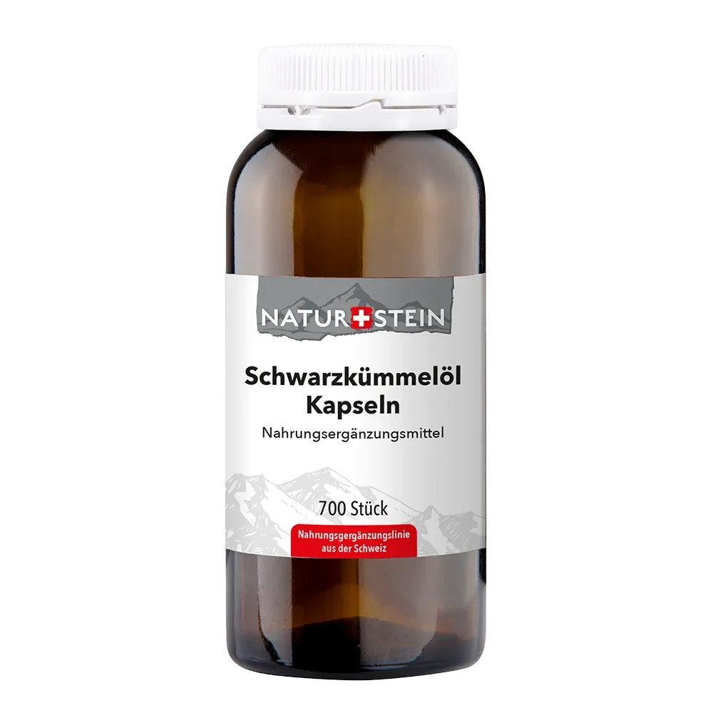 NATURSTEIN Schwarzkümmelöl Ägyptisch Kapseln (700 Stk)