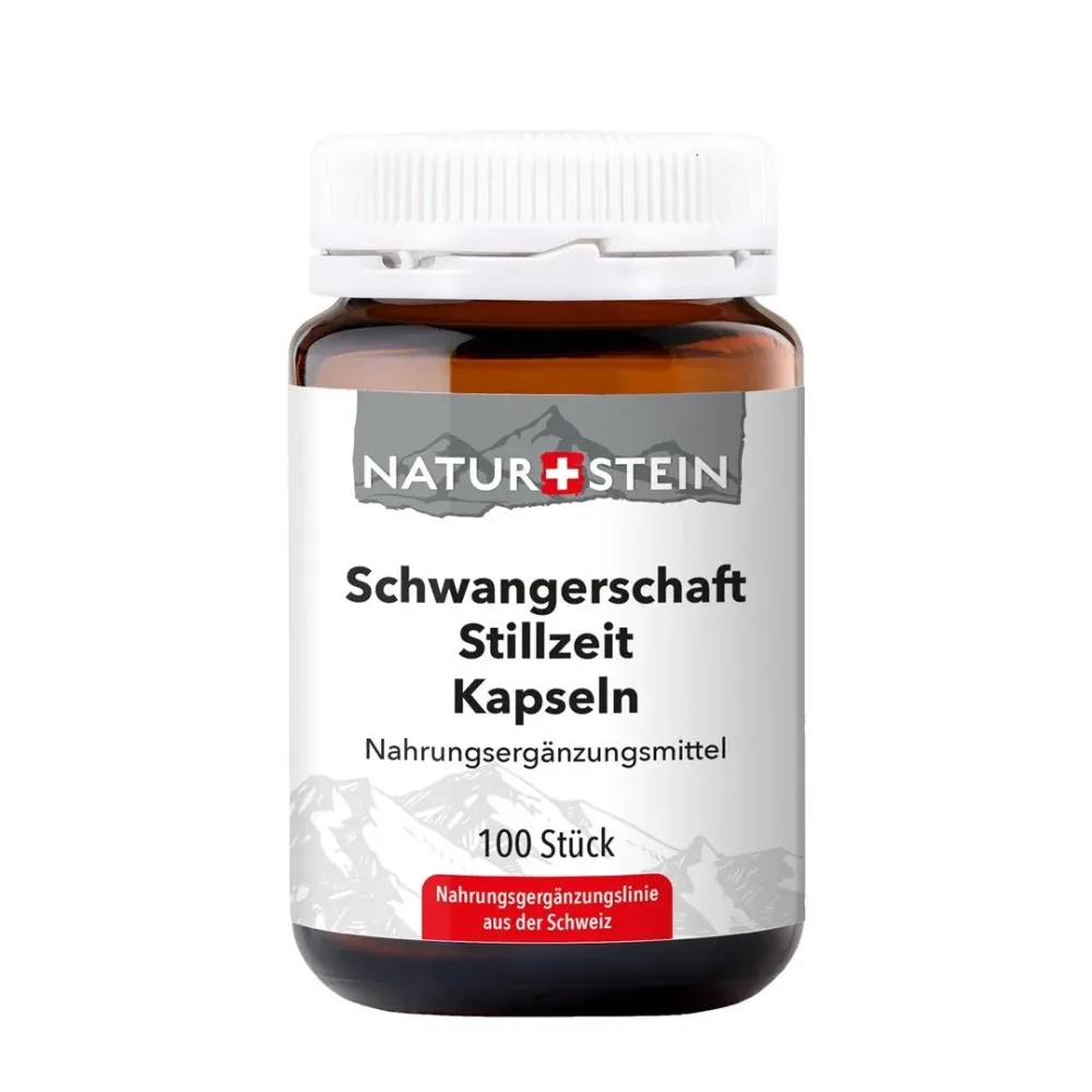 NATURSTEIN Schwangerschaft & Stillzeit Kapseln (100 Stk)