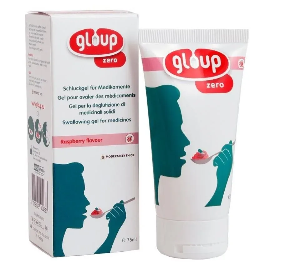 gloup Schluck Gel Zero Himbeer (75ml)