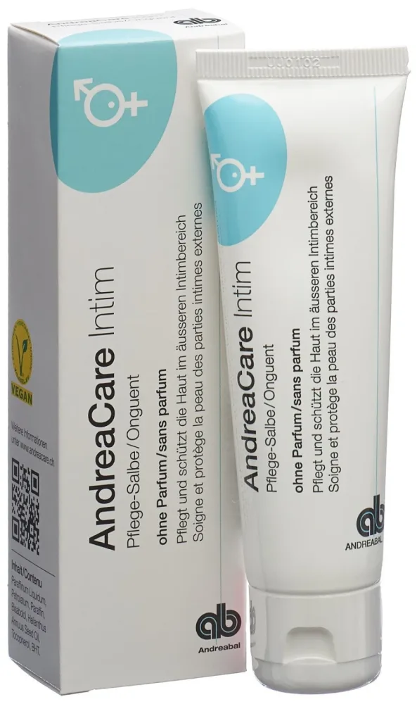 ANDREACARE Intim Pflege Salbe ohne Parfum 100 ml