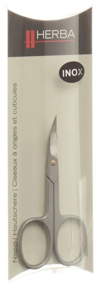 Herba.Nagel-/Hautschere, Inox