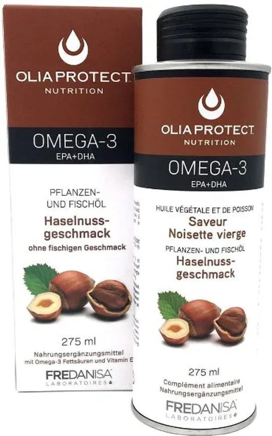 OLIAPROTECT Omega-3 EPA+DHA Haselnussgeschmack (275ml)