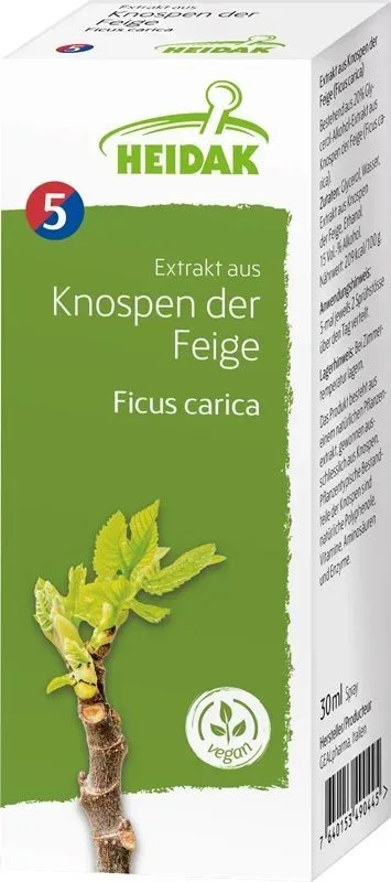 HEIDAK Knospe Feige Ficus caria Glycerin Mazerat (30ml)
