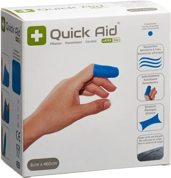 Quick Aid Pflaster latexfrei 6x460cm