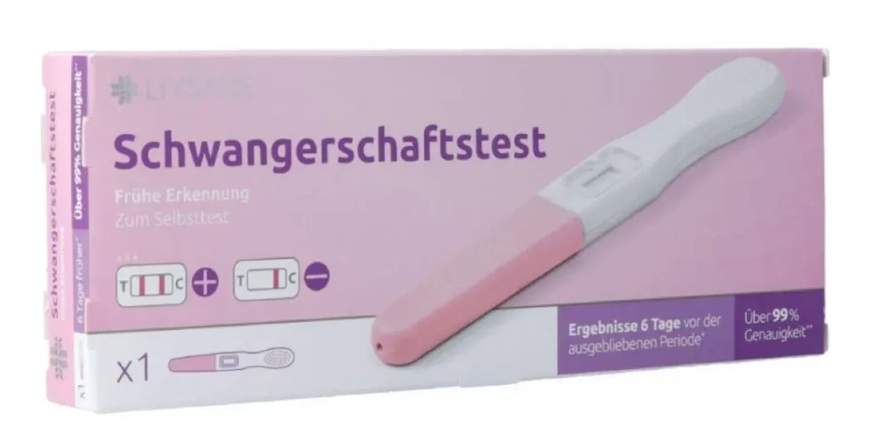 Livsane Schwangerschafts-Frühtest (1 Stk)