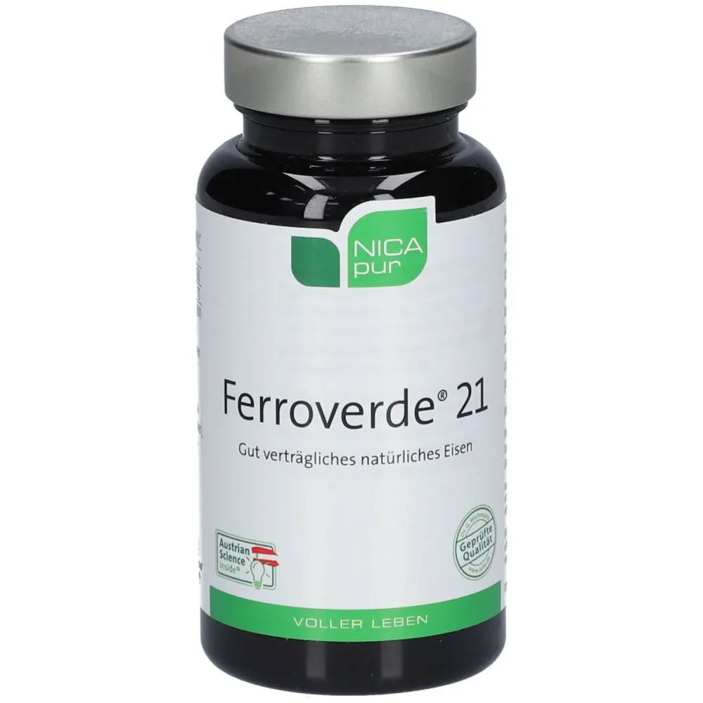 Ferroverde 21 pflanzliches Eisen (60 Stk)