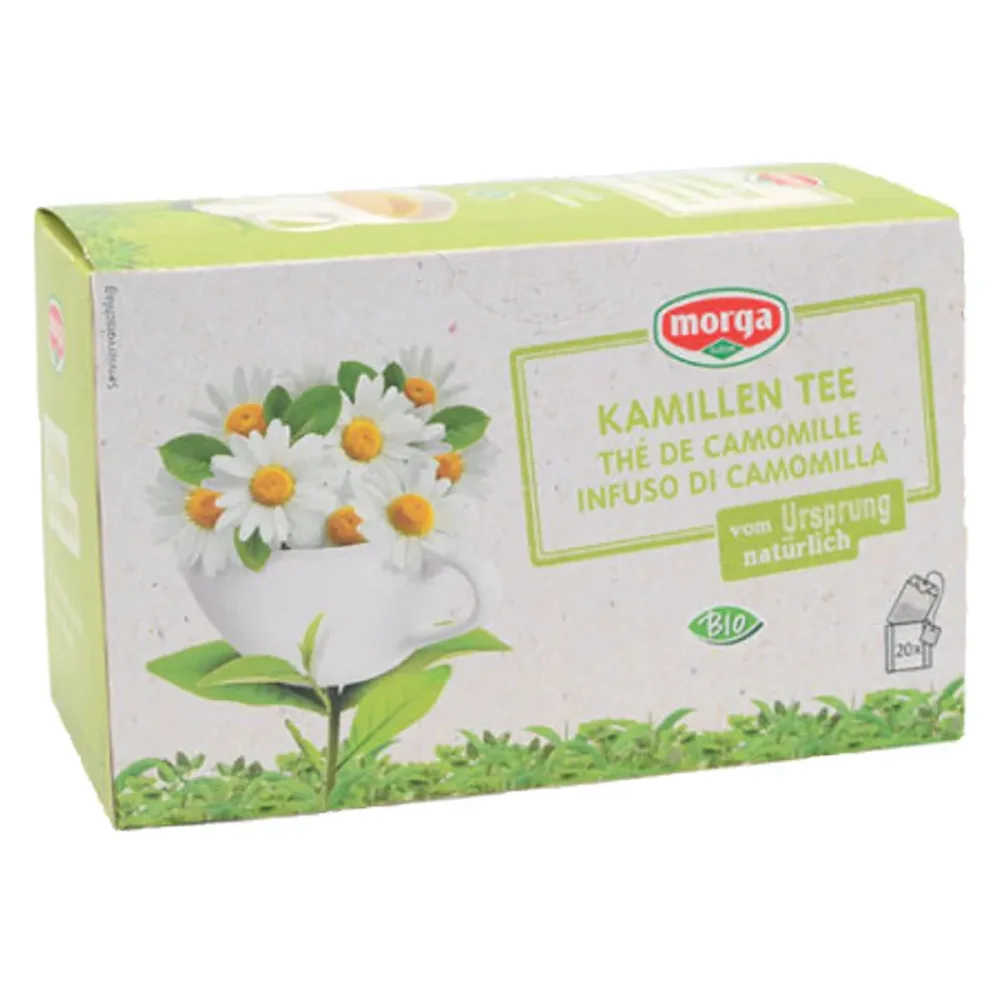 morga Kamillen Tee Bio 20 (Beutel)