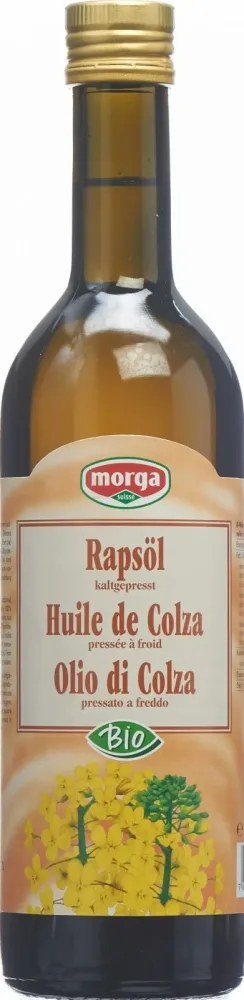 morga Rapsöl kaltgepresst Bio (5dl)