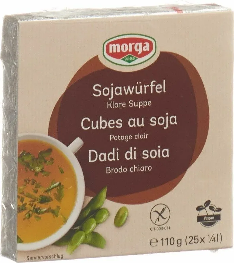 morga Soja Würfel mit Meersalz (25 Stk)
