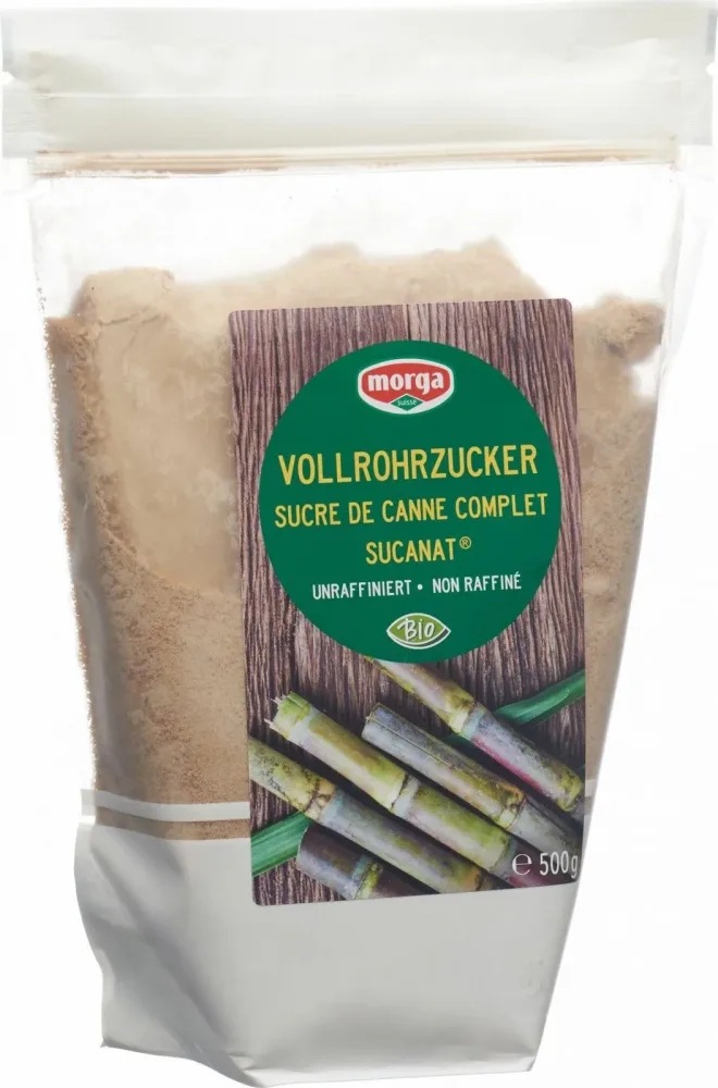 morga Sucanat Vollrohrzucker Bio (500g)