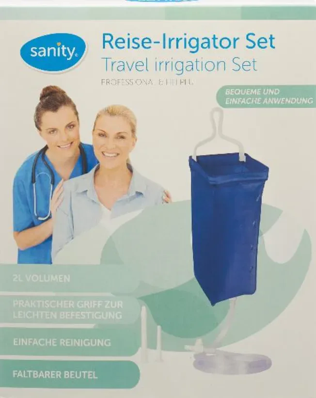 Sanity Reise-Irrigator Set komplett (2L)