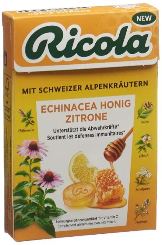 Ricola Echinacea Honig Zitrone Bonbon (50g)