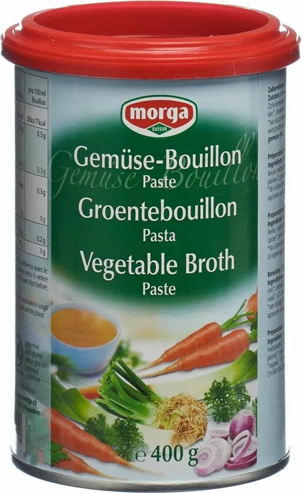 morga Gemüse Bouillon Paste Dose (400g)