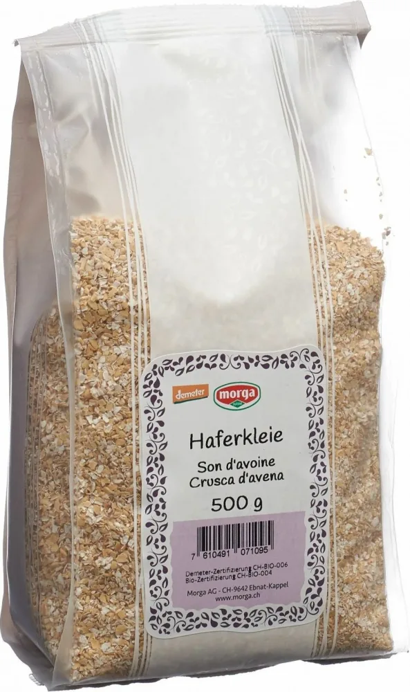 HOLLE Haferkleie Demeter Btl 500 g