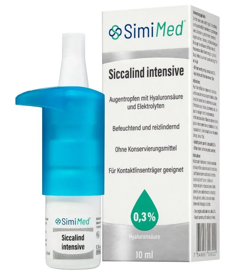 Simimed Siccalind intensive 0.3% Hyaluron (10ml)
