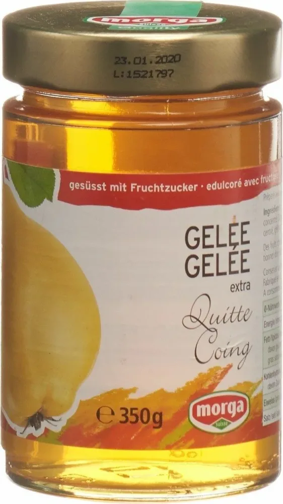 morga Quittengelée mit Fruchtzucker (350g)