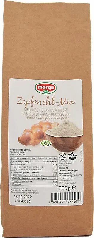 morga Zopfmehl-Mix Bio (305g)