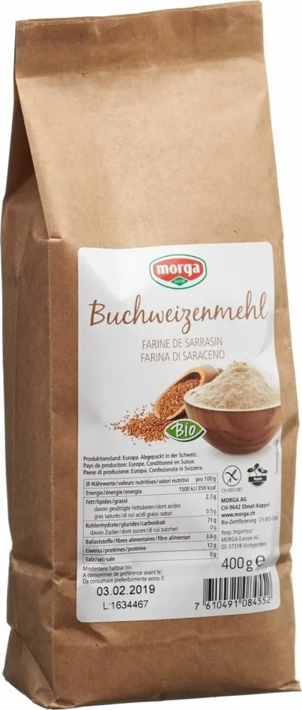 morga Buchweizenmehl Bio (400g)