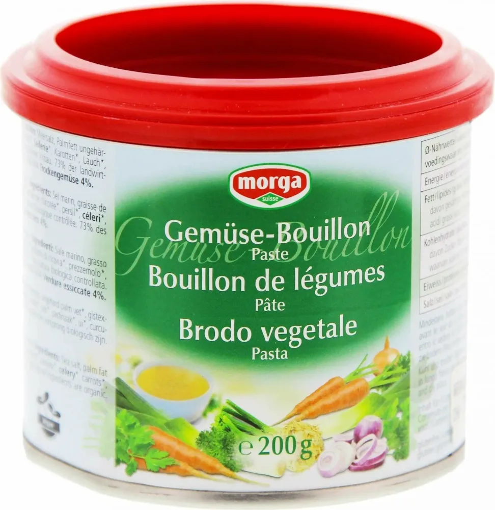 morga Gemüse Bouillon Paste Dose (200g)