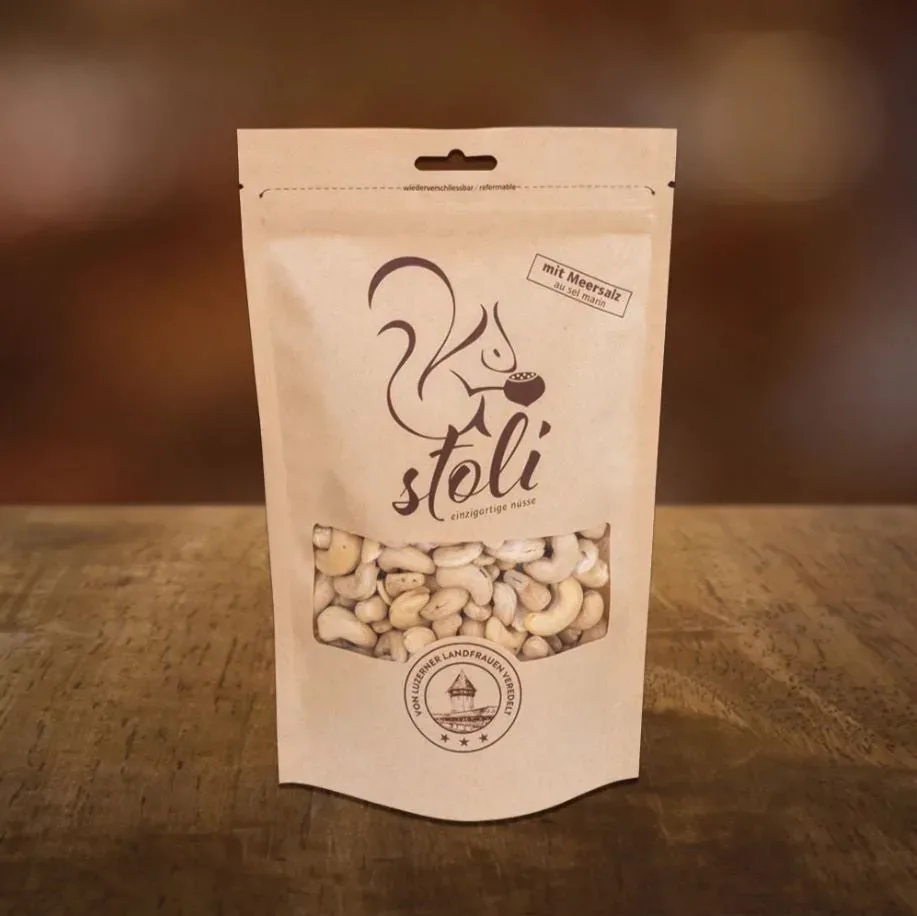 Stoli Cashewnüsse mit Meersalz (370g)