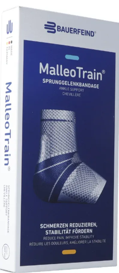 MalleoTrain Aktivbandage Grösse 3 links titan (1 Stk)