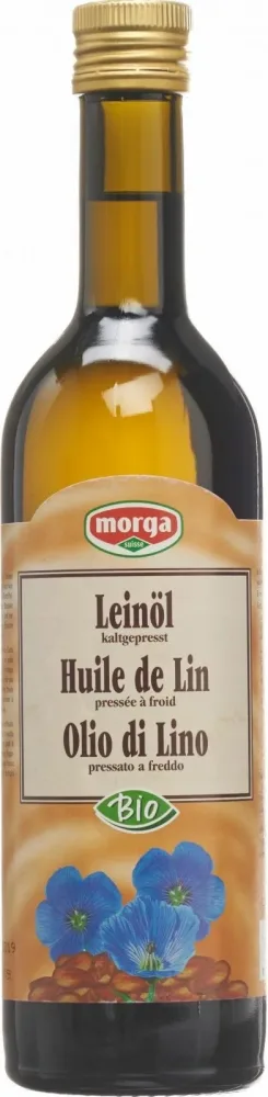 morga Leinöl kaltgepresst Bio (5dl)