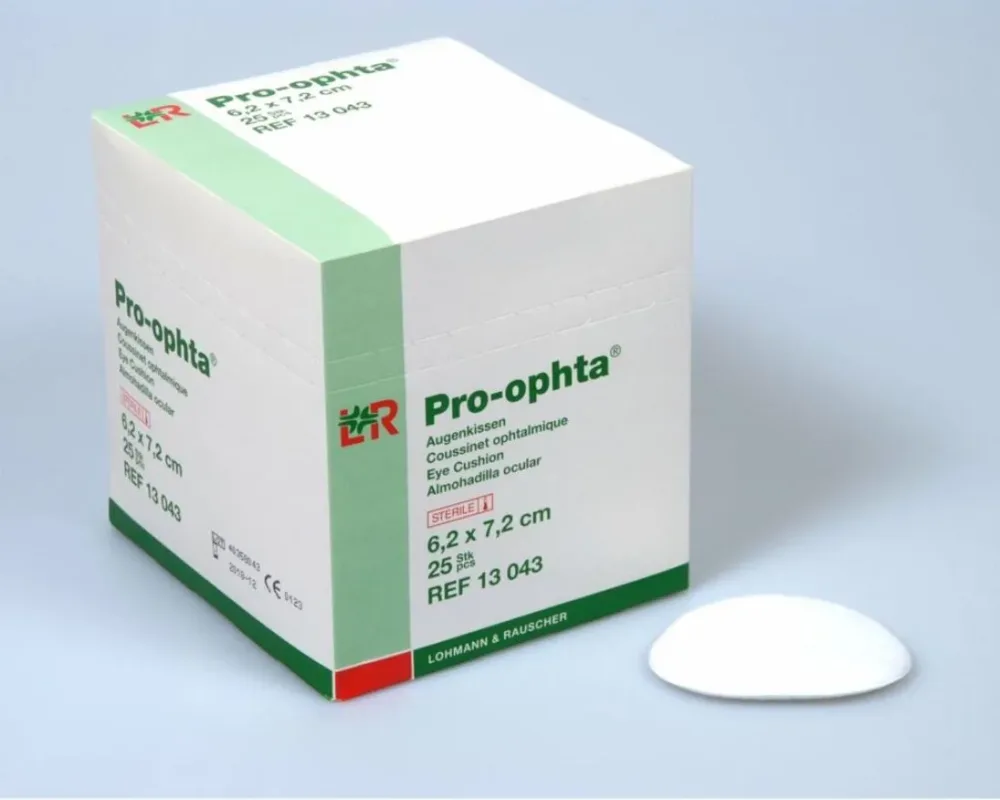 Pro-ophta Augenkissen 6.2x7.2cm (50 Stk)