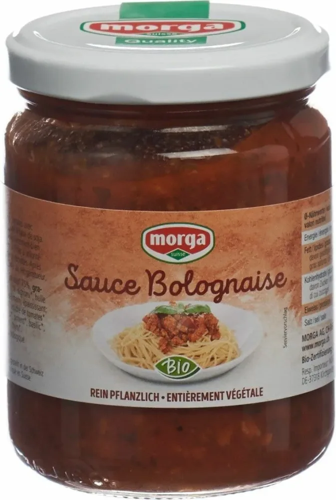 morga Sauce Bolognaise mit Soja Bio (250g)