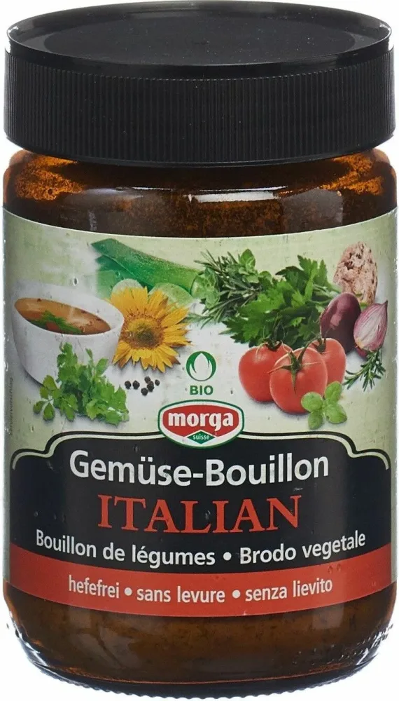 morga Gemüse Bouillon hefefrei Italian Bio Knospe (200g)